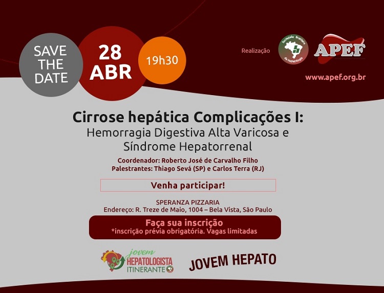 Jovem Hepato – Cirrose hepática – Complicações HDA e SHR – 28/04